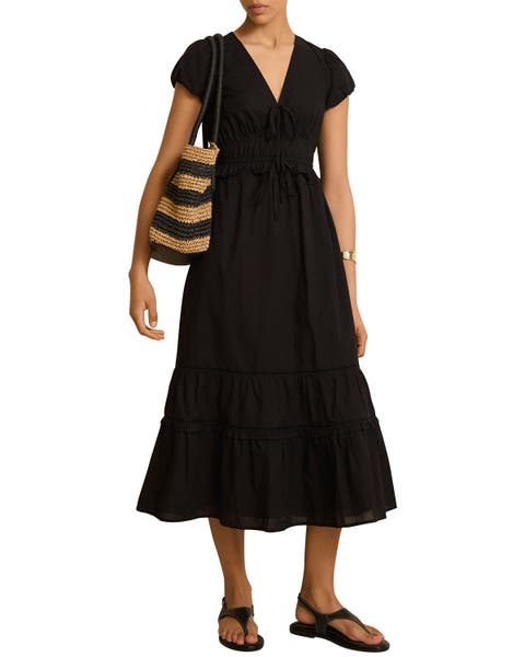 Cotton Midi Dress