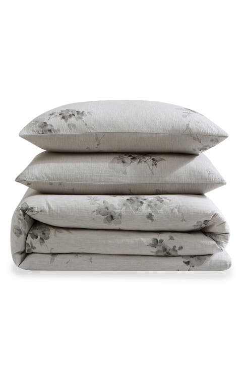Aquarelle Mélange Gauze Duvet Cover & Shams Set