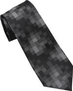 DKNY Shaded Geo Jacquard Tie