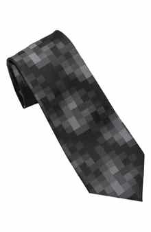 DKNY Shaded Geo Jacquard Tie