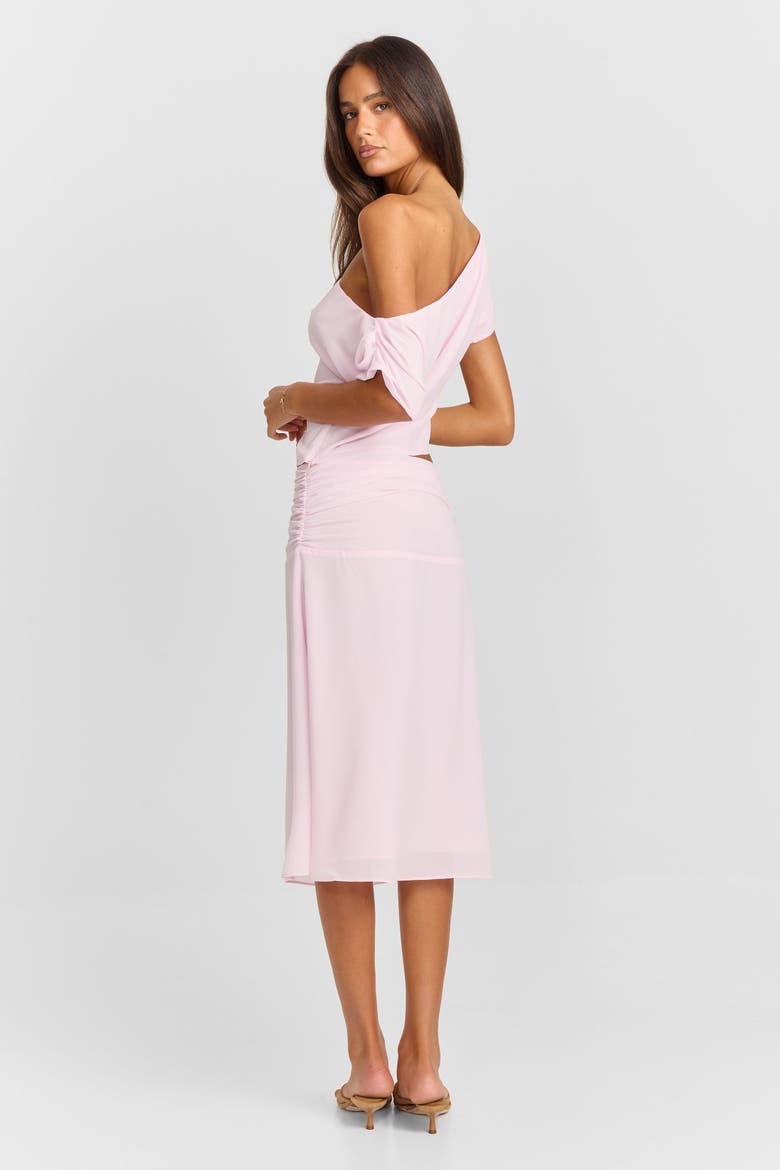 Margot Midi Skirt, Alternate, color, Pink