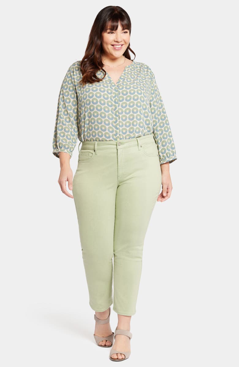 NYDJ Marilyn Ankle Straight Leg Jeans, Alternate, color, Beginning