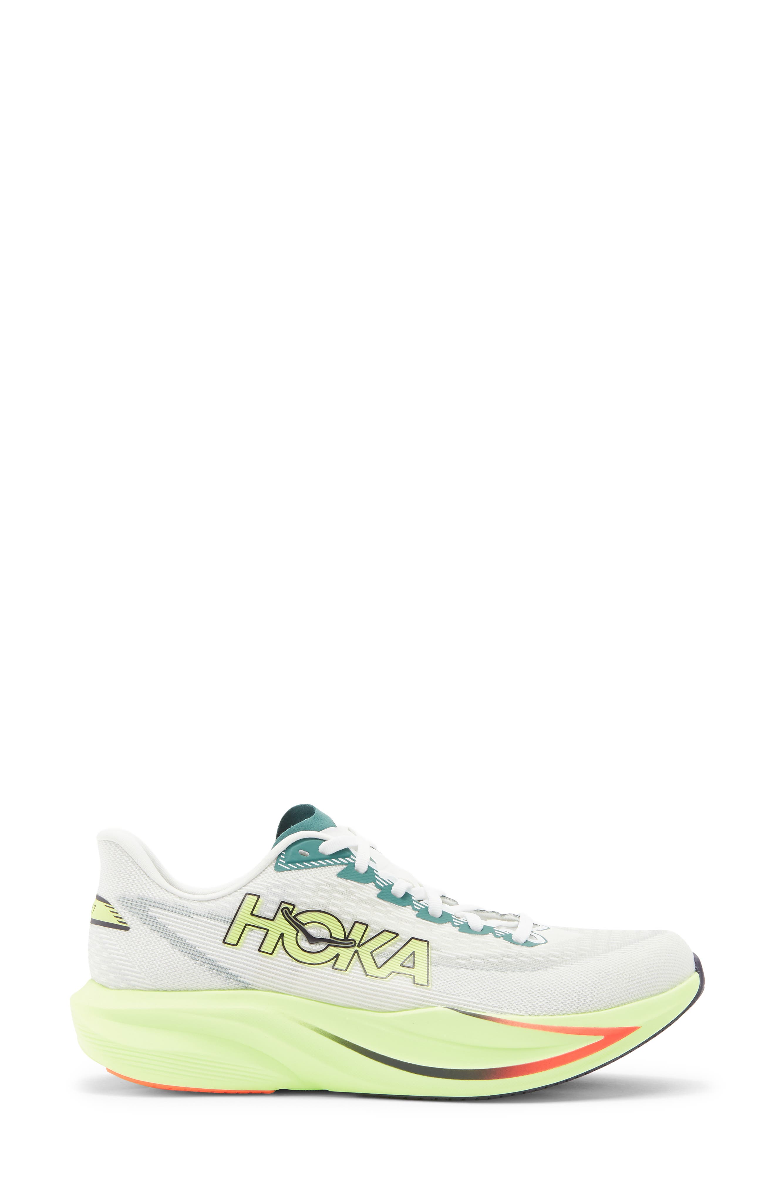 Mach 7 Running Shoe, Alternate, color, FROST / NEON YUZU