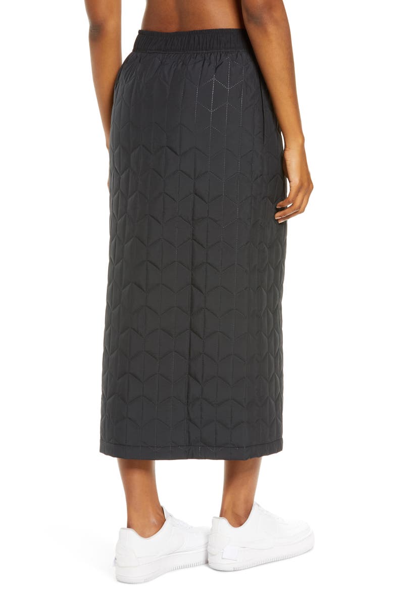 Nike Sportswear Quilted Midi Skirt, Alternate, color,