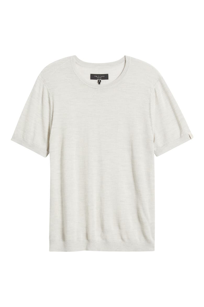 Aulton Wool Blend T-Shirt, Alternate, color, IVORY