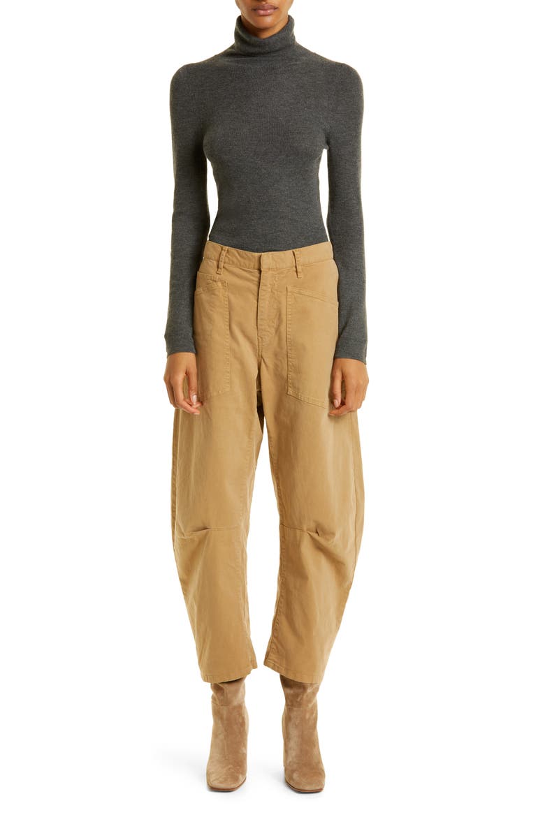 Lynnette Turtleneck Cashmere Sweater, Alternate, color, CHARCOAL