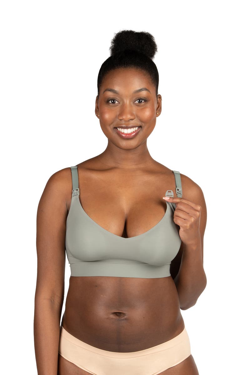 Bravado Designs Enrich Wireless Nursing Bra, Alternate, color, Sage