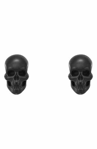 Men's Skull Stud Earrings