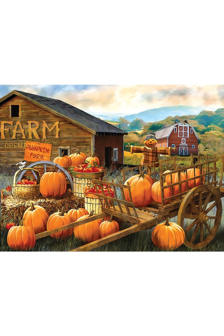 Pumpkin Farm 1000 piece Jigsaw Puzzle for Adults, Alternate, color, Multicolor