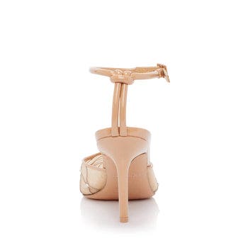 JESSICA RICH Amora Mesh Slingback, Alternate, color, Black