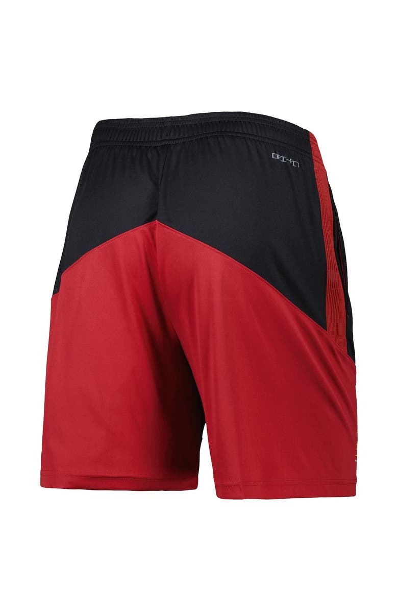 Nike Men's Nike Black/Cardinal Iowa State Cyclones Performance Player Shorts, Alternate, color, 