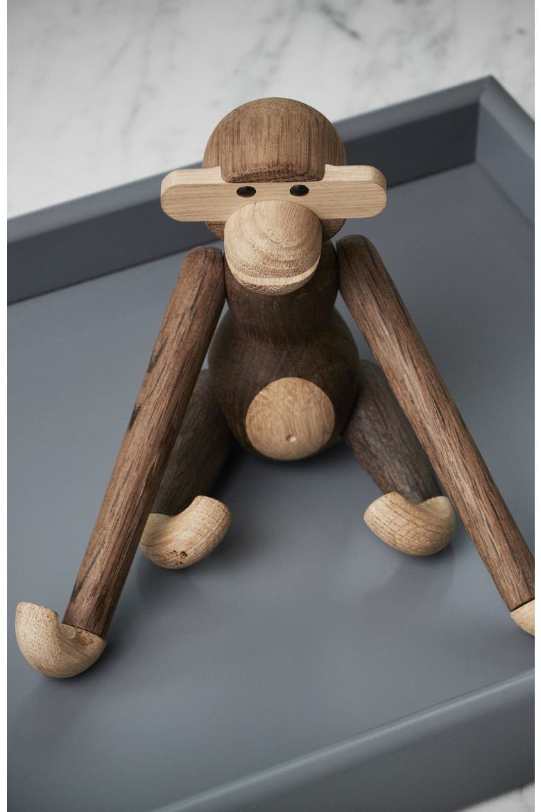 Kay Bojesen Monkey Small, Alternate, color, Oak/Smoked Oak