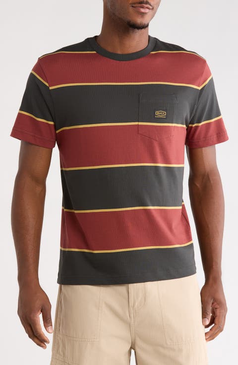 Dayshift Stripe Cotton Pocket T-Shirt