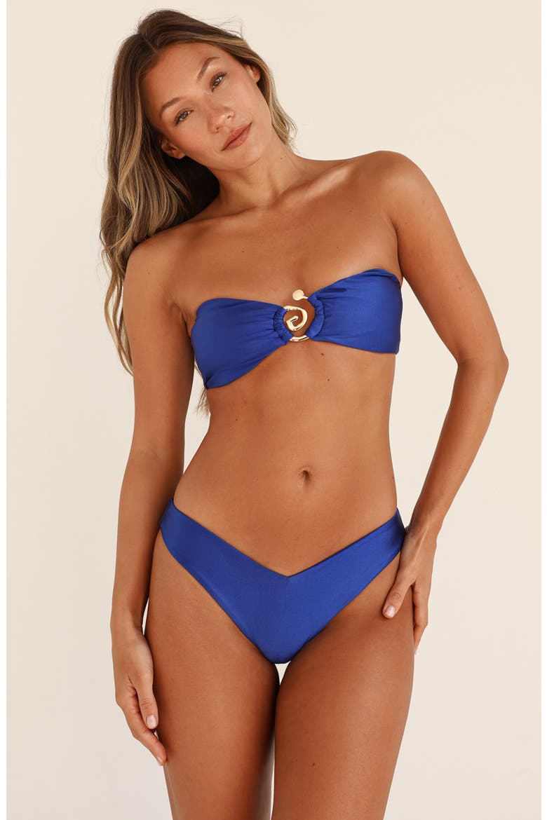 Polo Super Cheeky Bikini Bottom, Alternate, color, Marina Shimmer