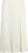 Jil Sander Pleated A-Line Skirt