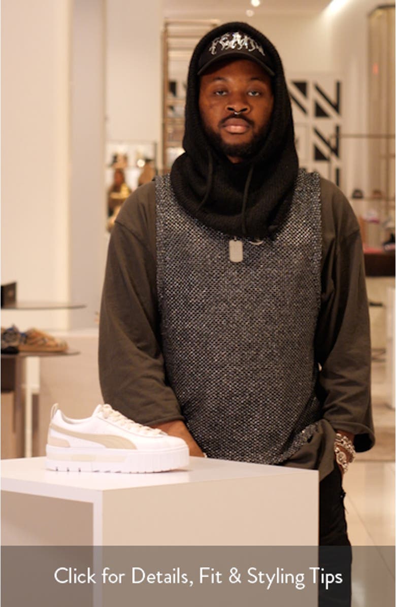 Mayze Luxe Platform Sneaker, sales video thumbnail