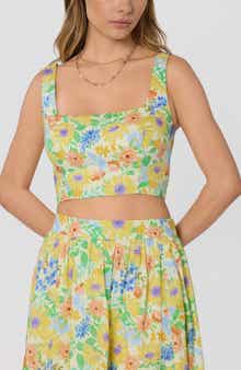 Jolie Floral Crop Top
