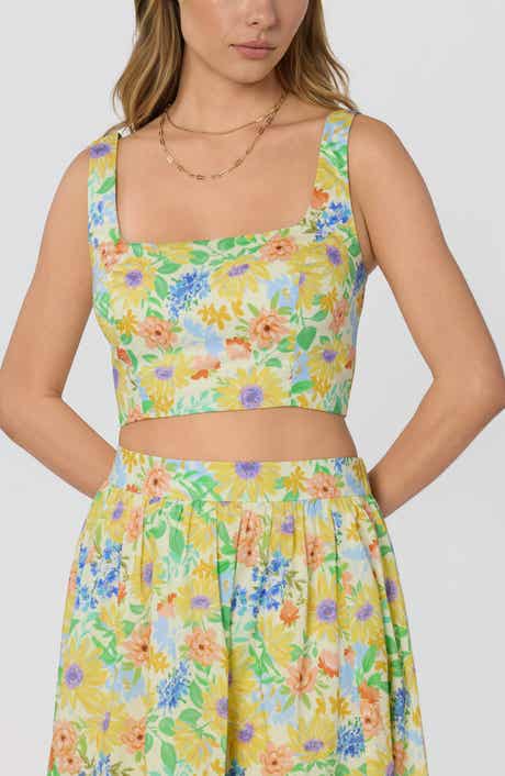 Jolie Floral Crop Top