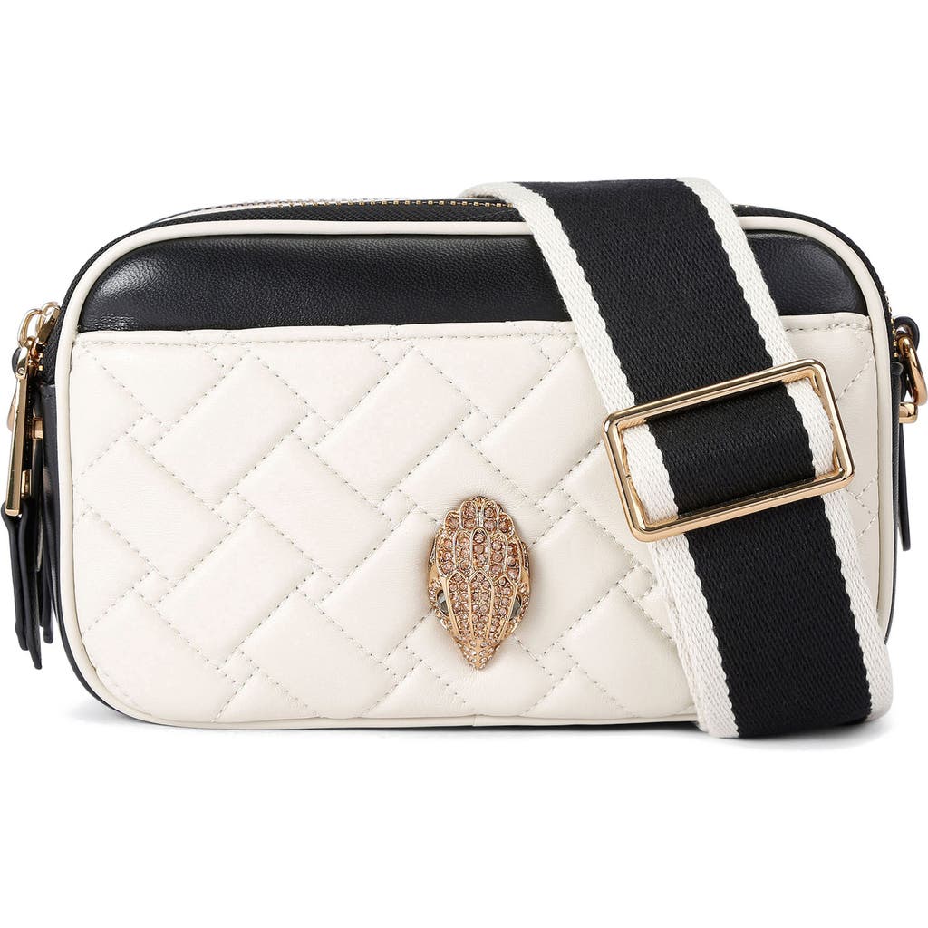 Kurt Geiger London Kensington Leather Camera Crossbody Bag In Multi