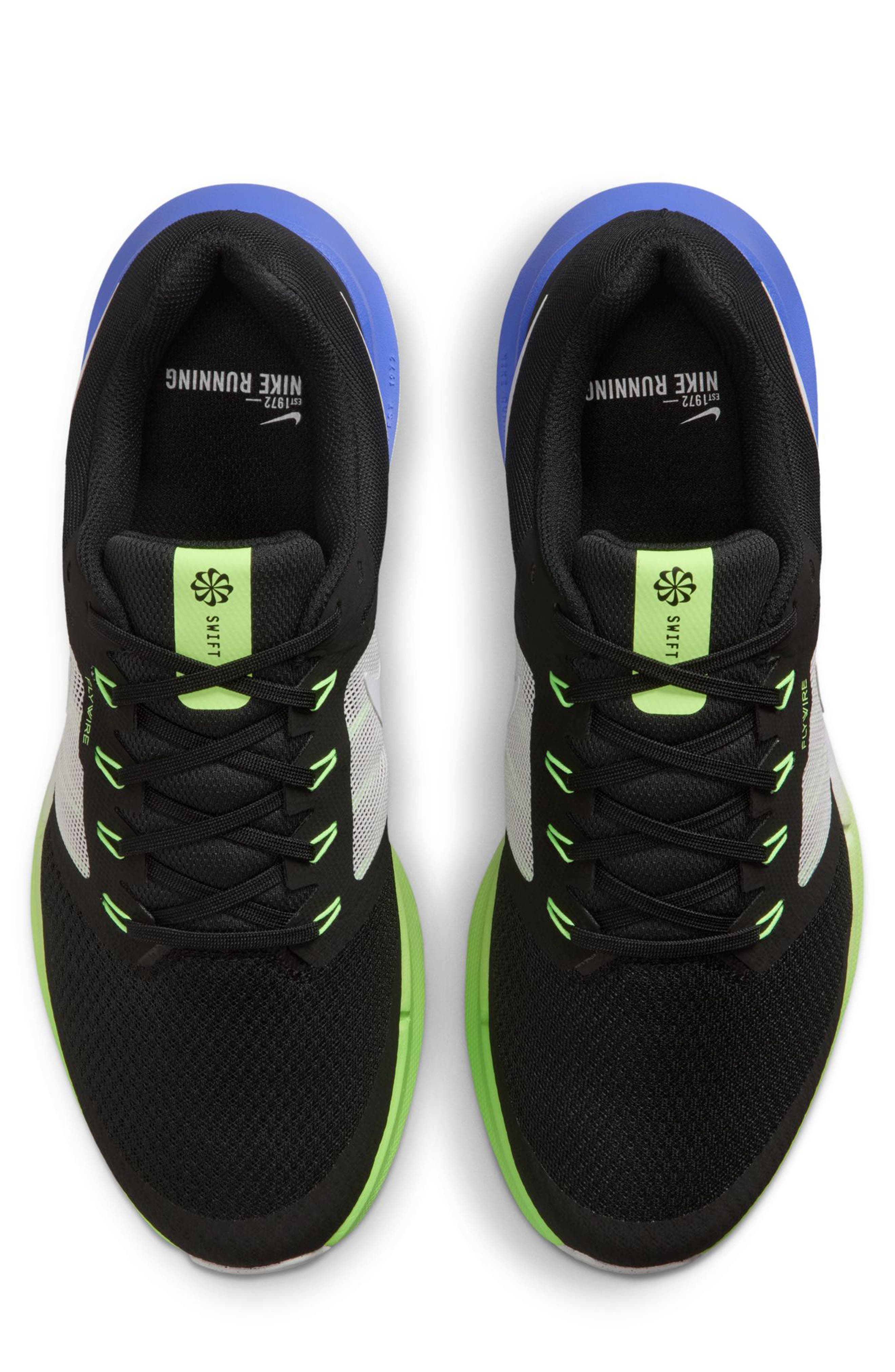 Nike Run Swift 3 Running Shoe, Alternate, color, Black/ White