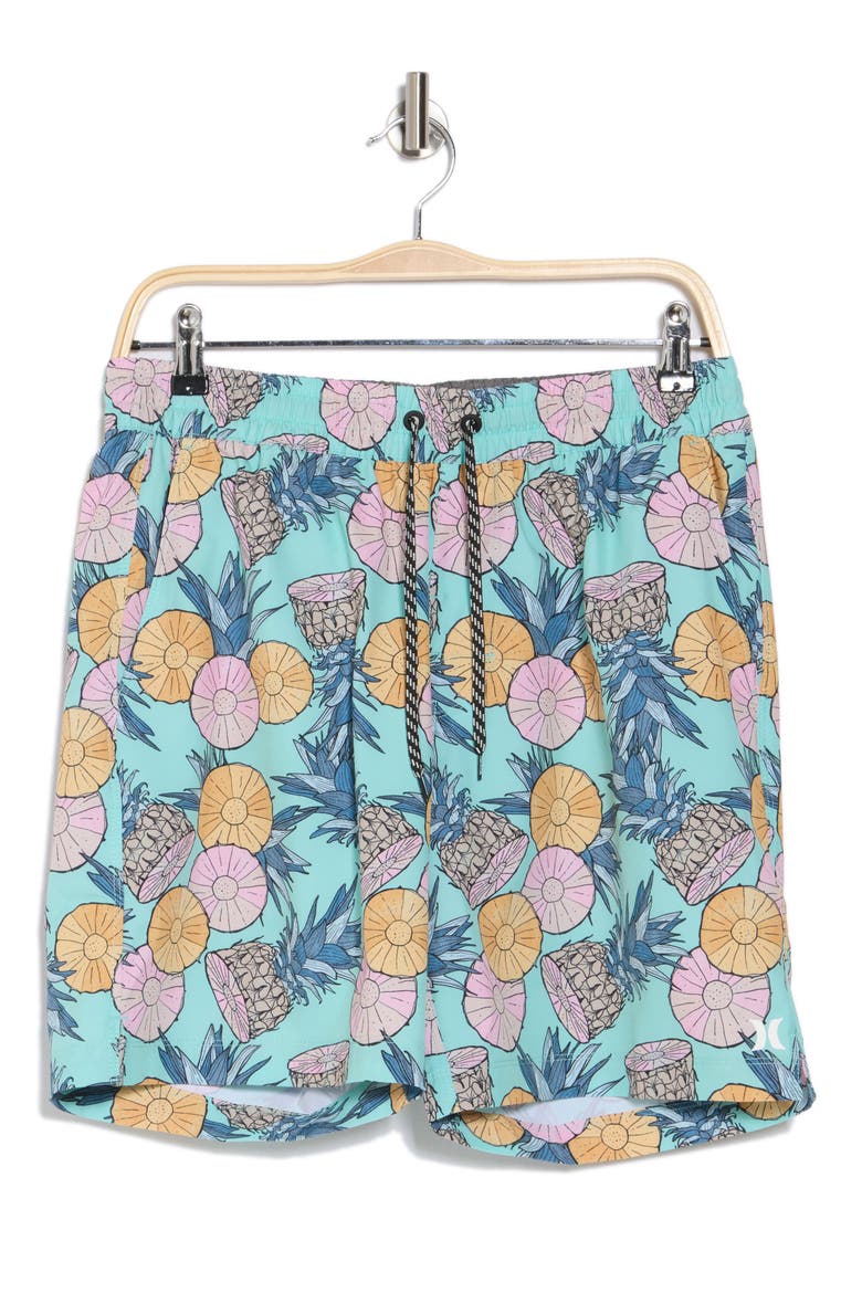 Bahia Volley Swim Trunks, Alternate, color, TROPICAL MIST