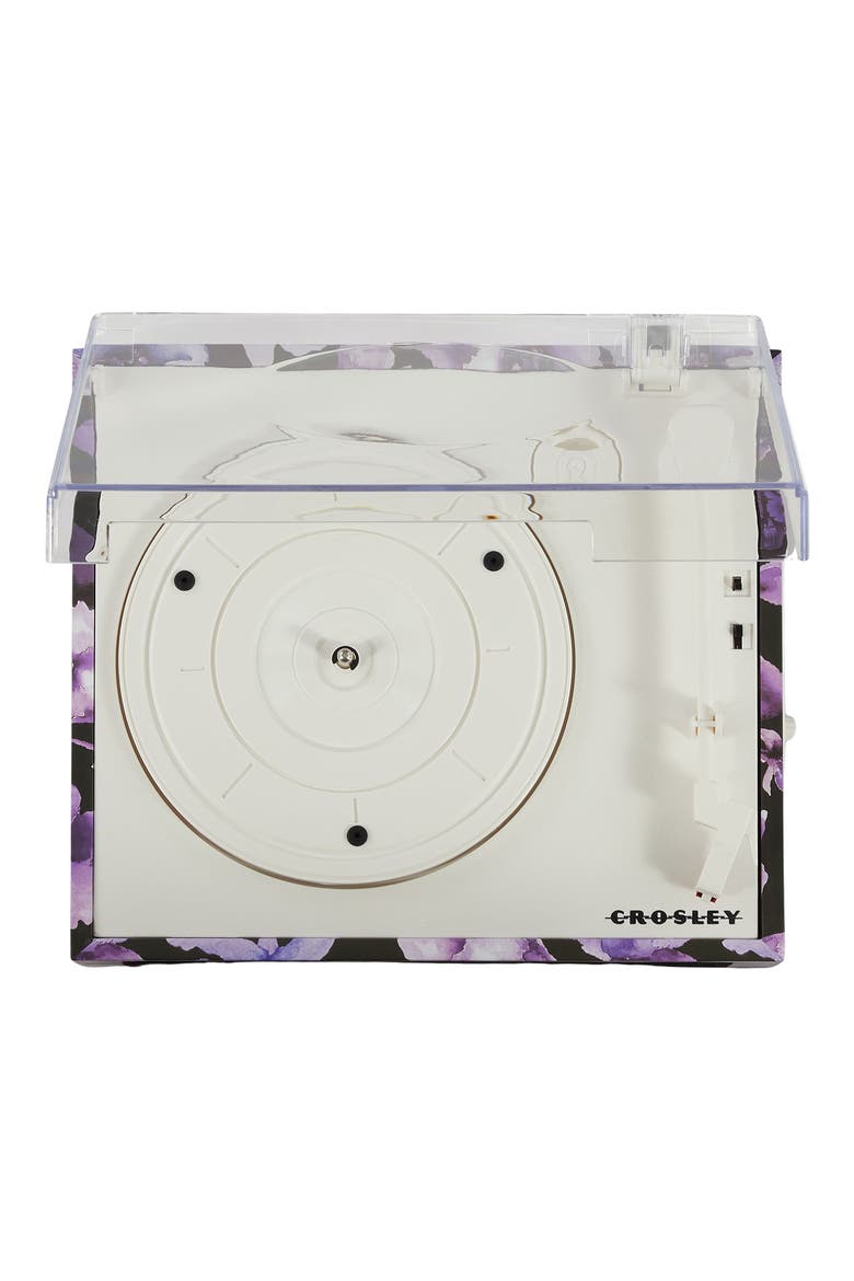 Fusion Bluetooth® Record Player with Case, Alternate, color, BLUE FLORAL