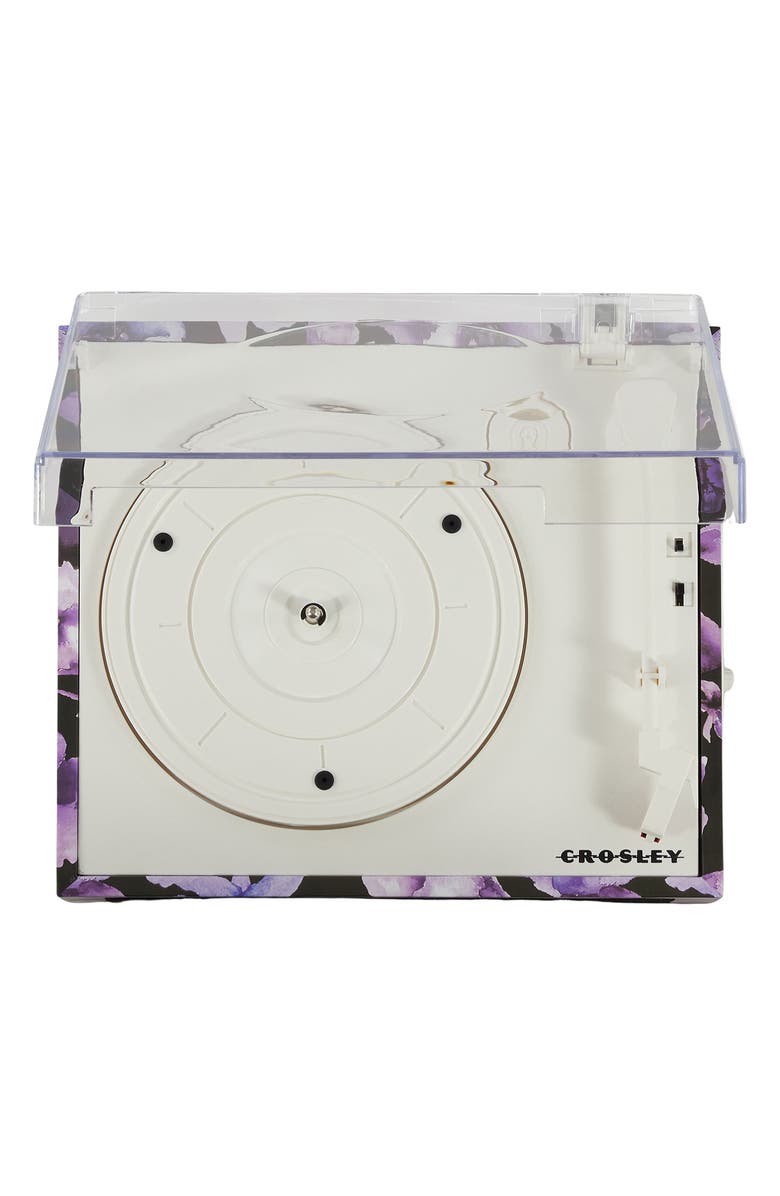 Crosley Radio Fusion Bluetooth<sup>®</sup> Record Player with Case, Alternate, color, Blue Floral
