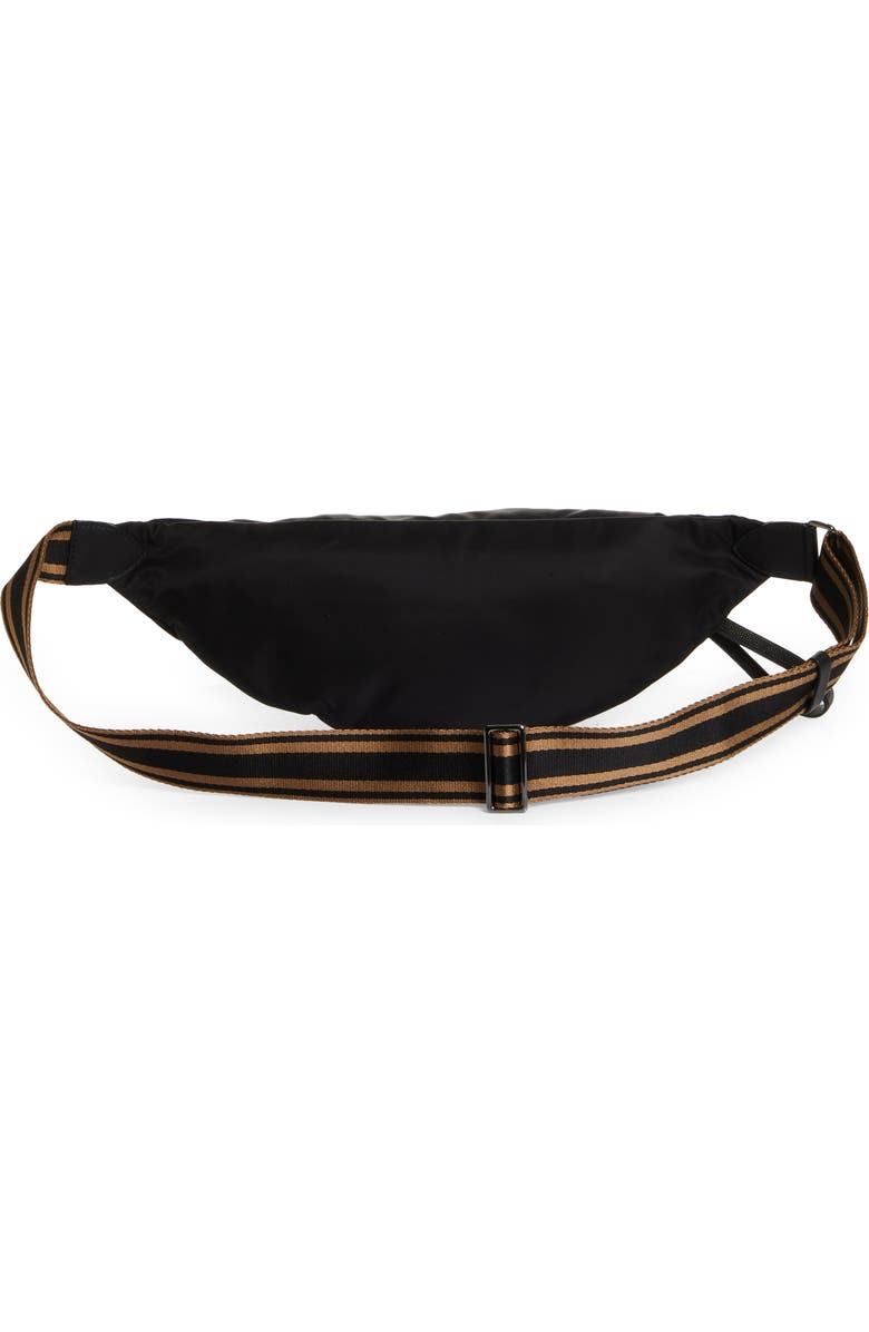 Brunello Cucinelli Monili Detail Technical Nylon Belt Bag, Alternate, color,