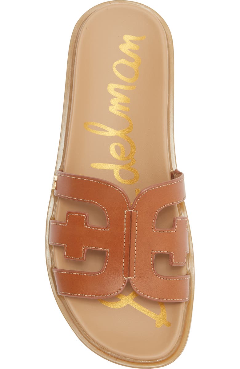 Sam Edelman Valeri Platform Slide Sandal, Alternate, color, New Saddle