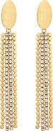 Panacea Crystal Fringe Drop Earrings
