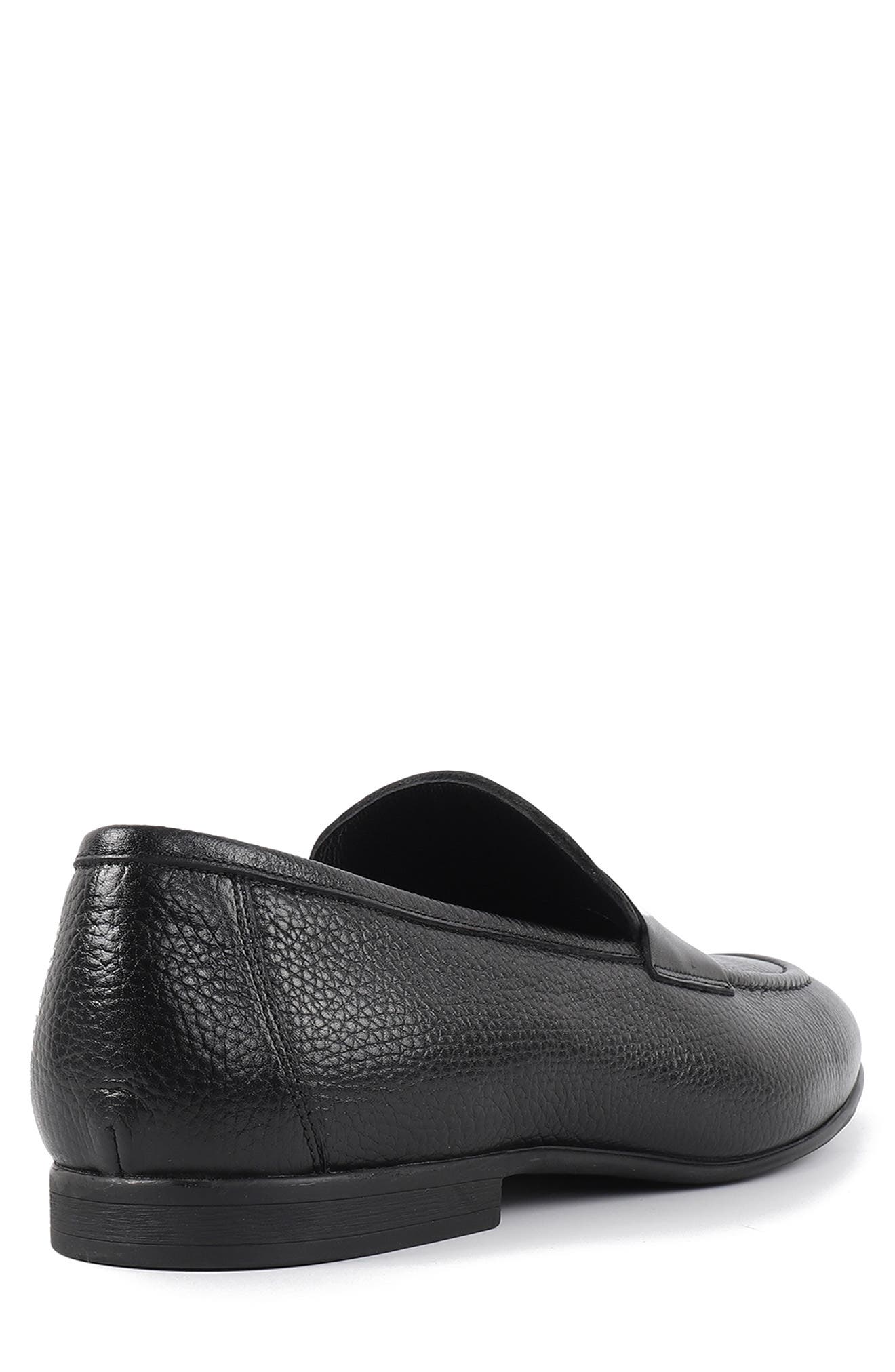 VELLAPAIS Amaretto Penny Loafer, Alternate, color, Black