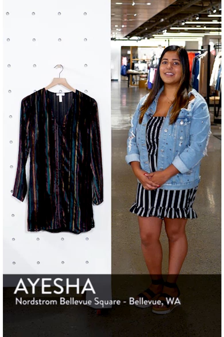 Long Sleeve Button Front Dress video