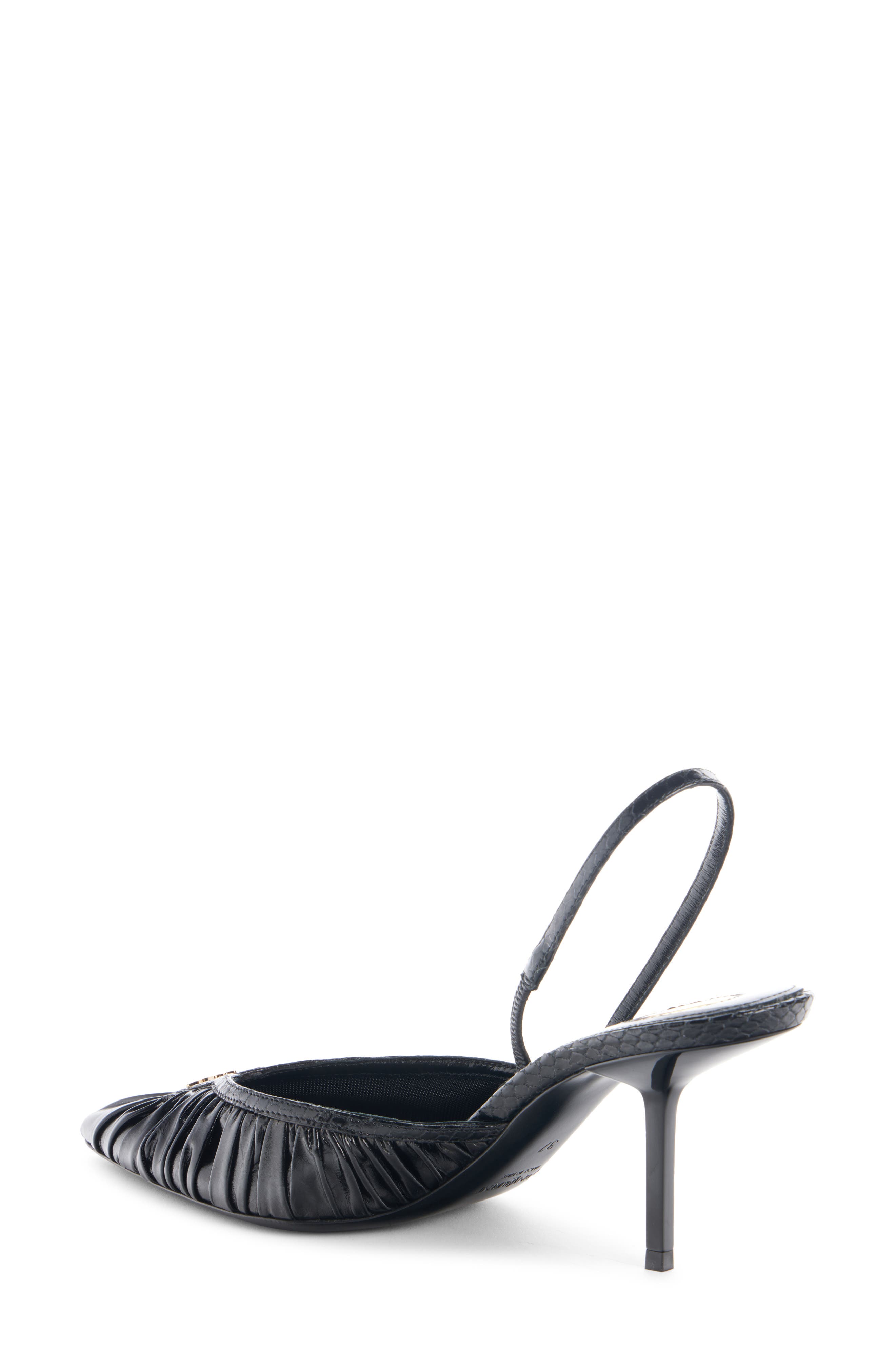 Folie Slingback Pump, Alternate, color, NERO/ NERO/ NERO/ NERO