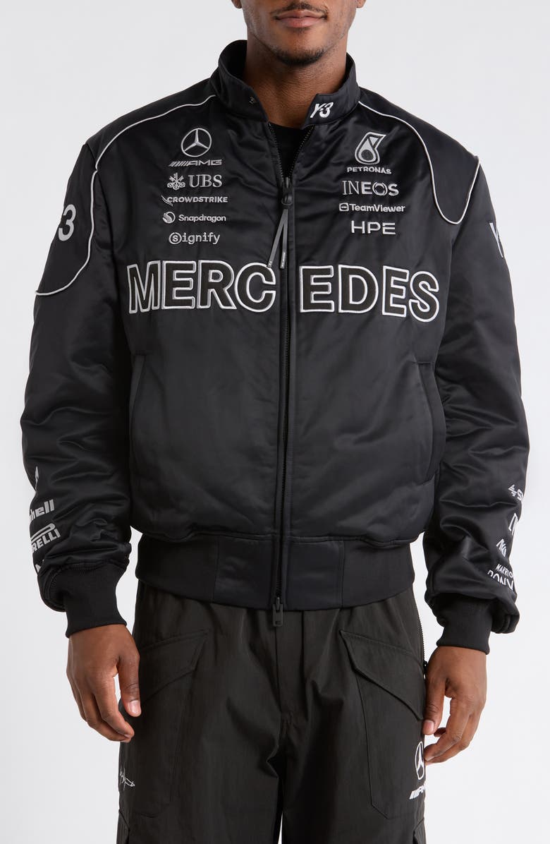 Y-3 x Mercedes-AMG Petronas F1 Bomber Jacket, Alternate, color, 