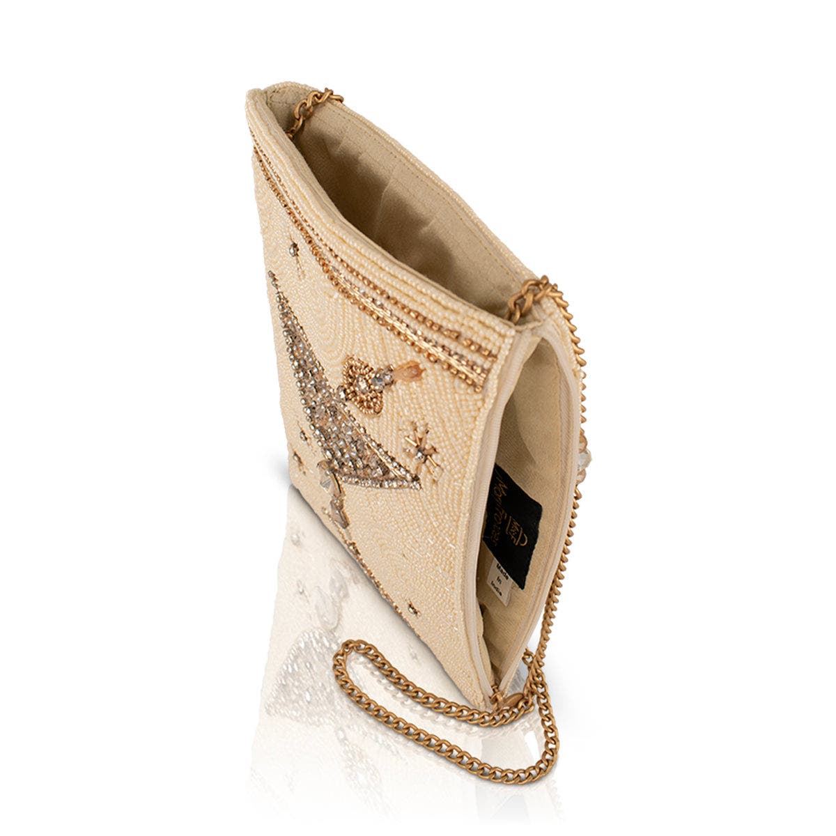 Crystal Martini Mini Handbag, Alternate, color, Ivory