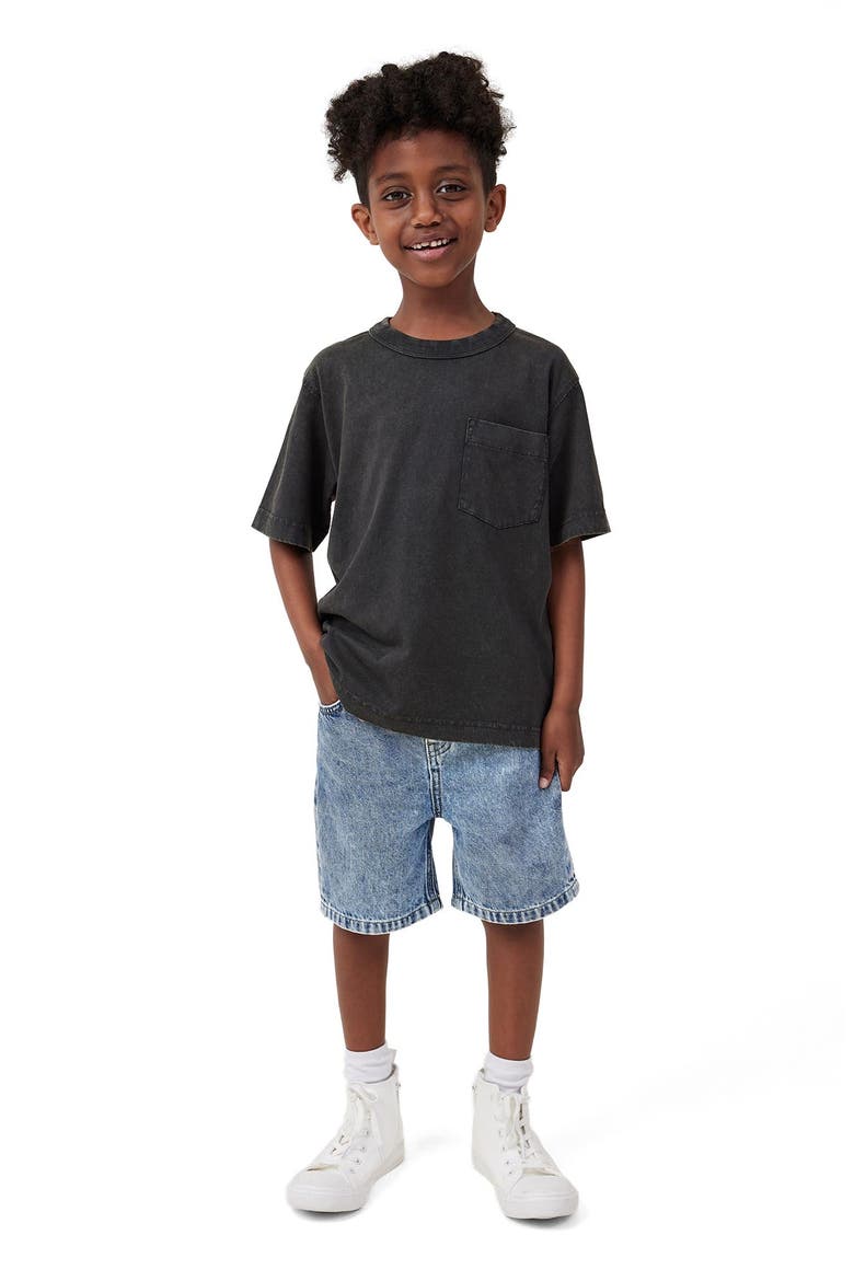Kid's Essentials Short Sleeve Tee, Alternate, color, Phantom Wash