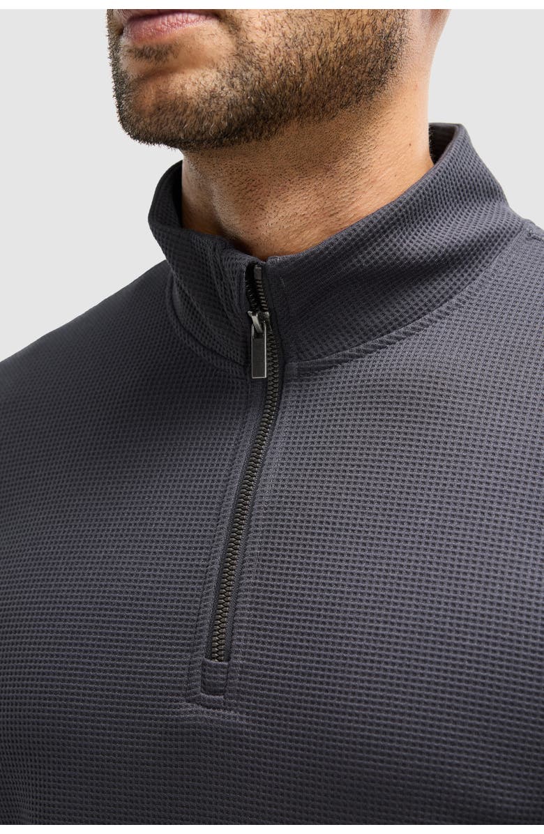 Peloton Waffle 1/4 Zip Long Sleeve, Alternate, color, 