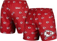 PRO STANDARD Men's Pro Standard  Red Kansas City Chiefs Allover Print Mini Logo Shorts