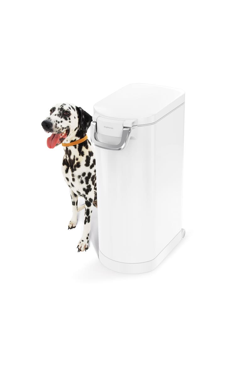 x-large pet food can, Alternate, color, White