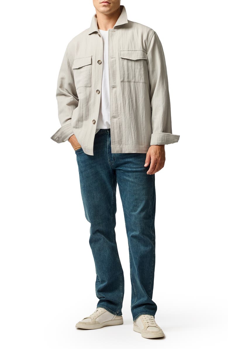 Rodd & Gunn Buckleton Wool Blend Shirt Jacket, Alternate, color, Beige