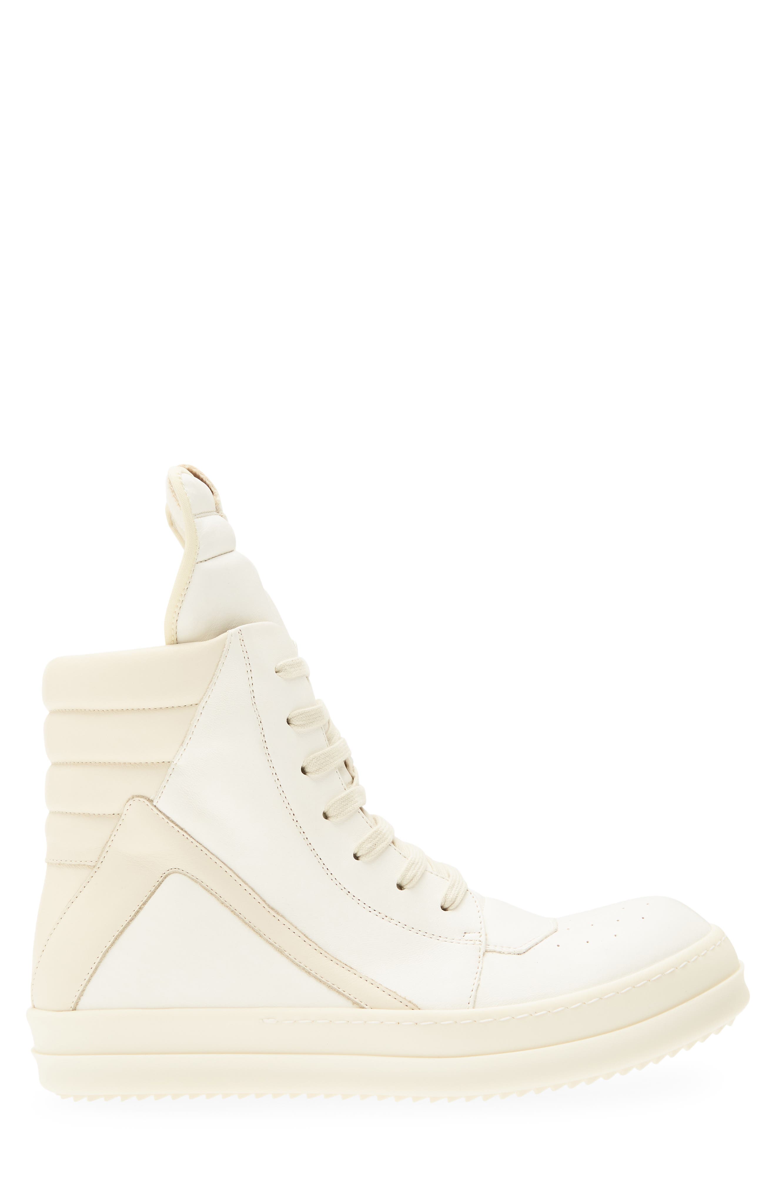 Geobasket High Top Sneaker, Alternate, color, MILK/ MILK/ MILK
