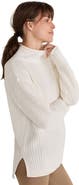 Haven Well Within Organic Cotton Shaker Stitch Roll Neck Sweater