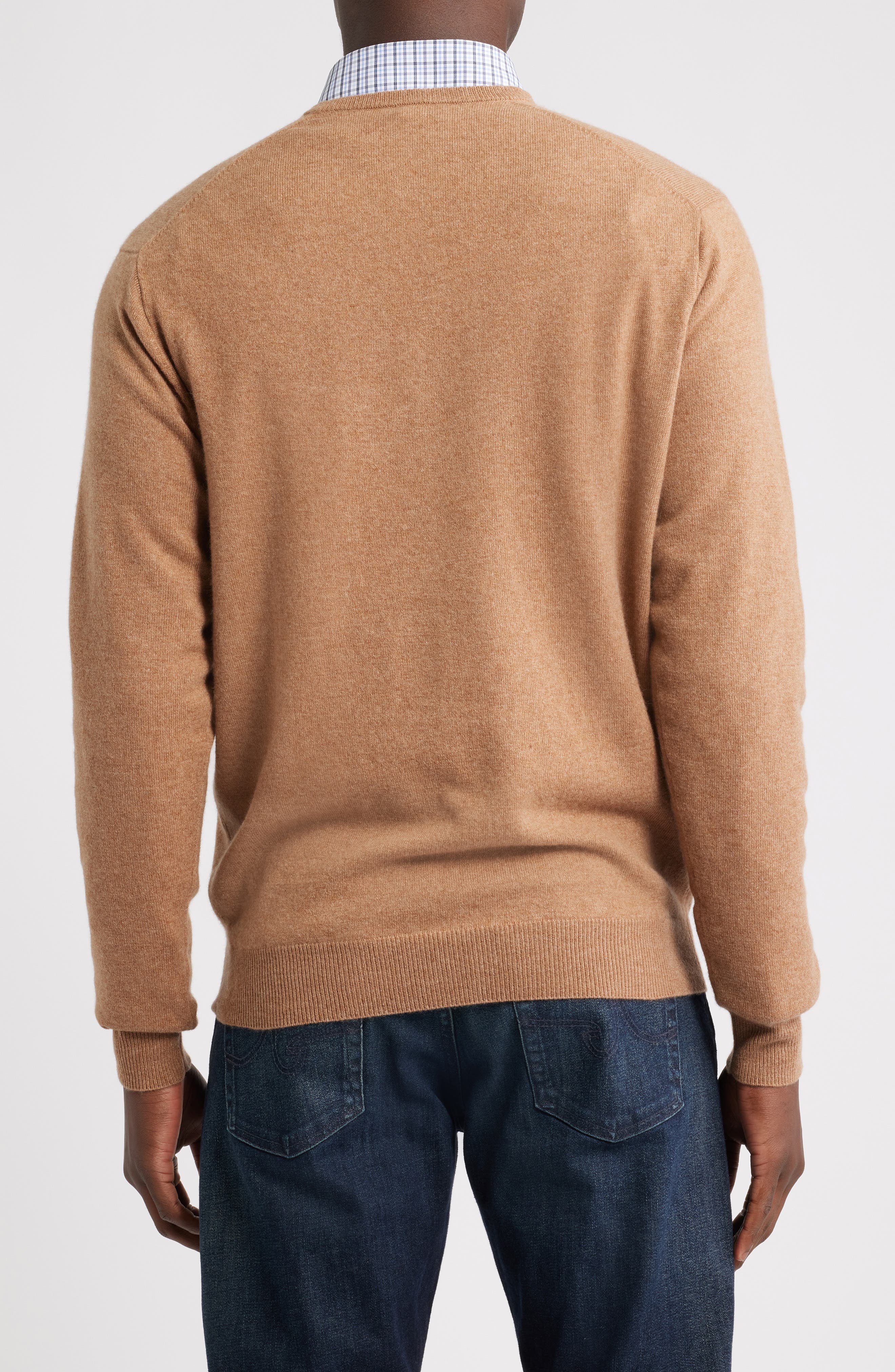 Crown Heritage Cashmere V-Neck Sweater - image 2