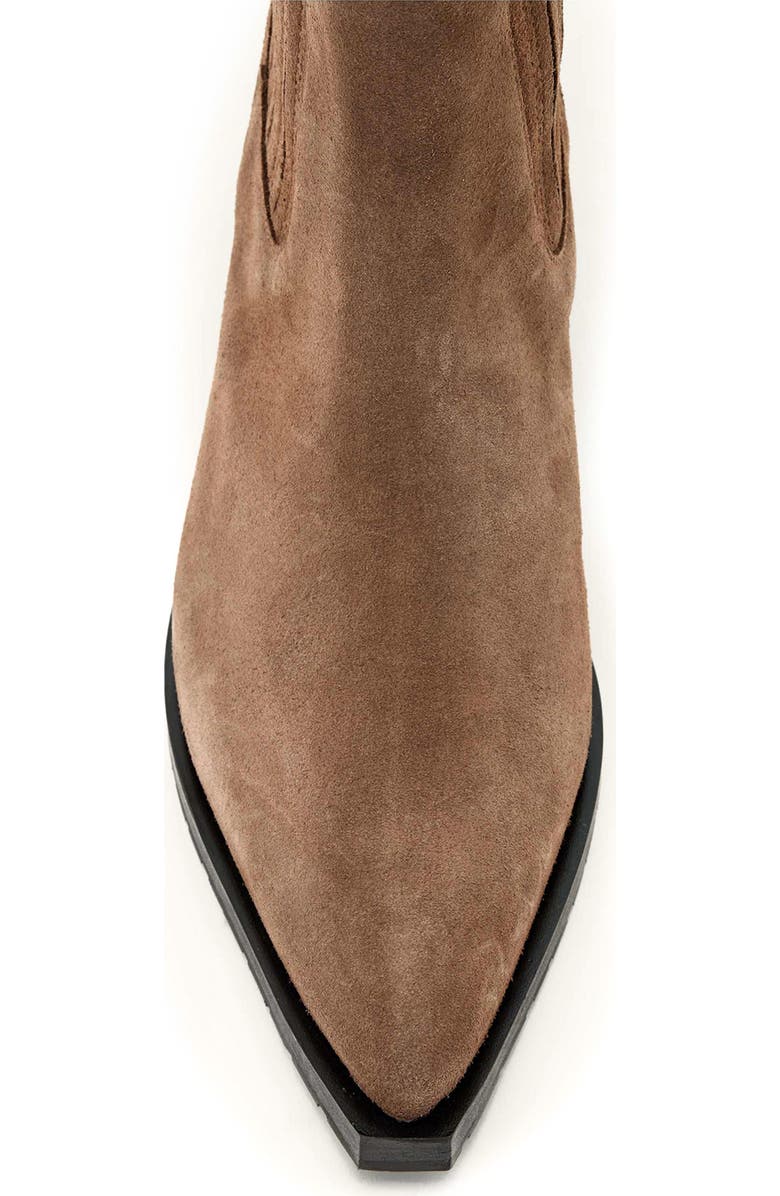 AllSaints Marcie Chelsea Boot, Alternate, color, Pine Bark Brown