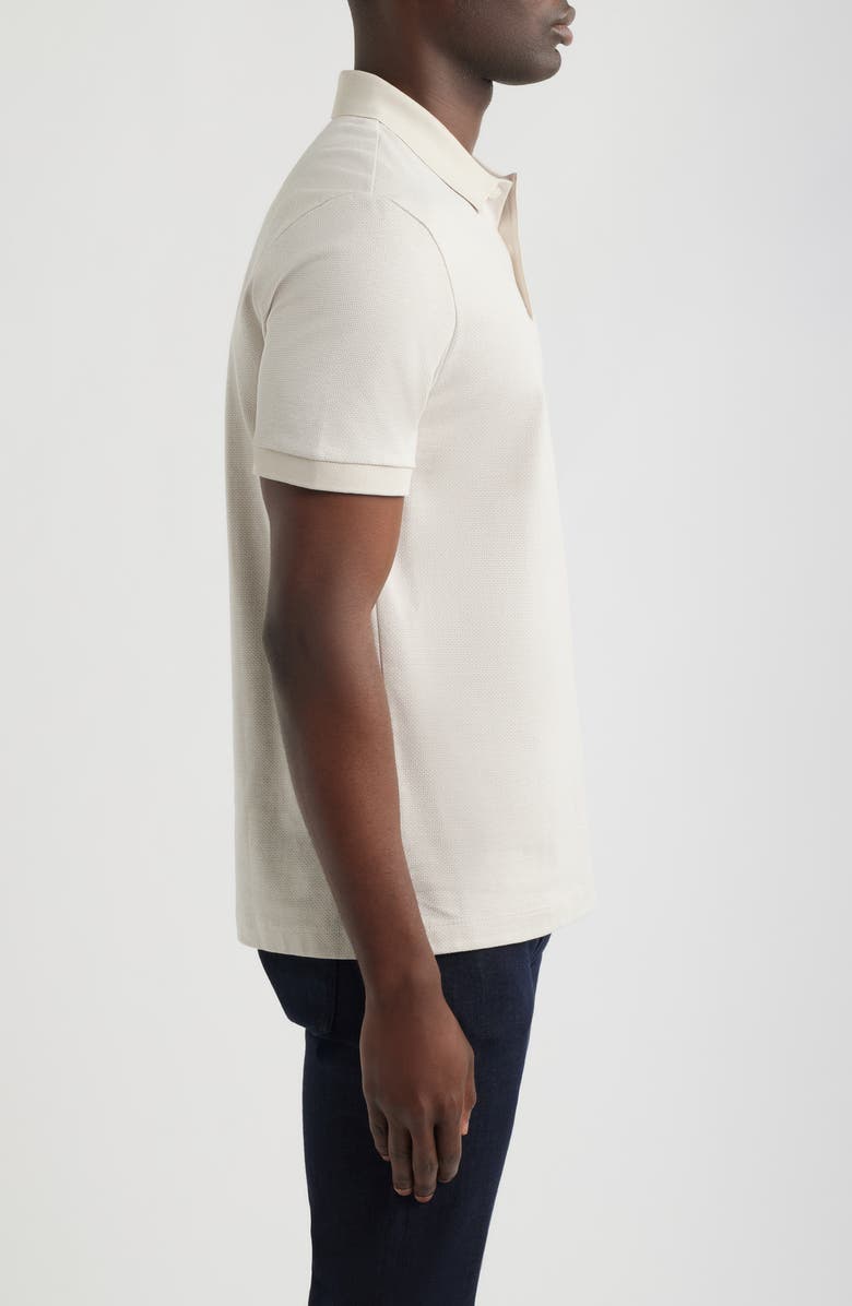 BOSS Parlay Cotton Piqué Polo, Alternate, color, Open Beige