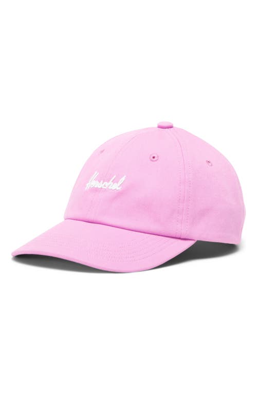 Herschel Supply Co. Kids' Sylas Baseball Cap in Opera Mauve 