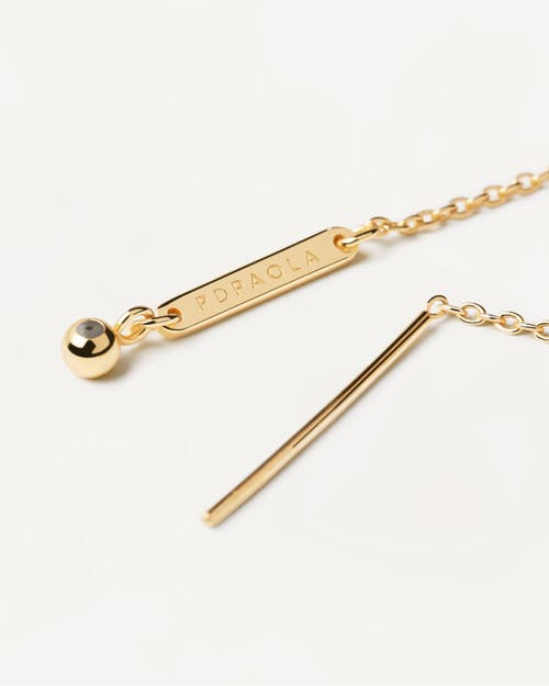 Pdpaola Charms Chain Necklace In Gold