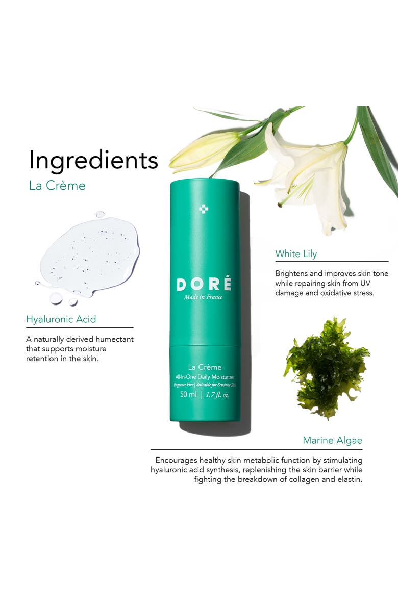 DORE La Crème All in One Daily Moisturizer, Alternate, color, Regular
