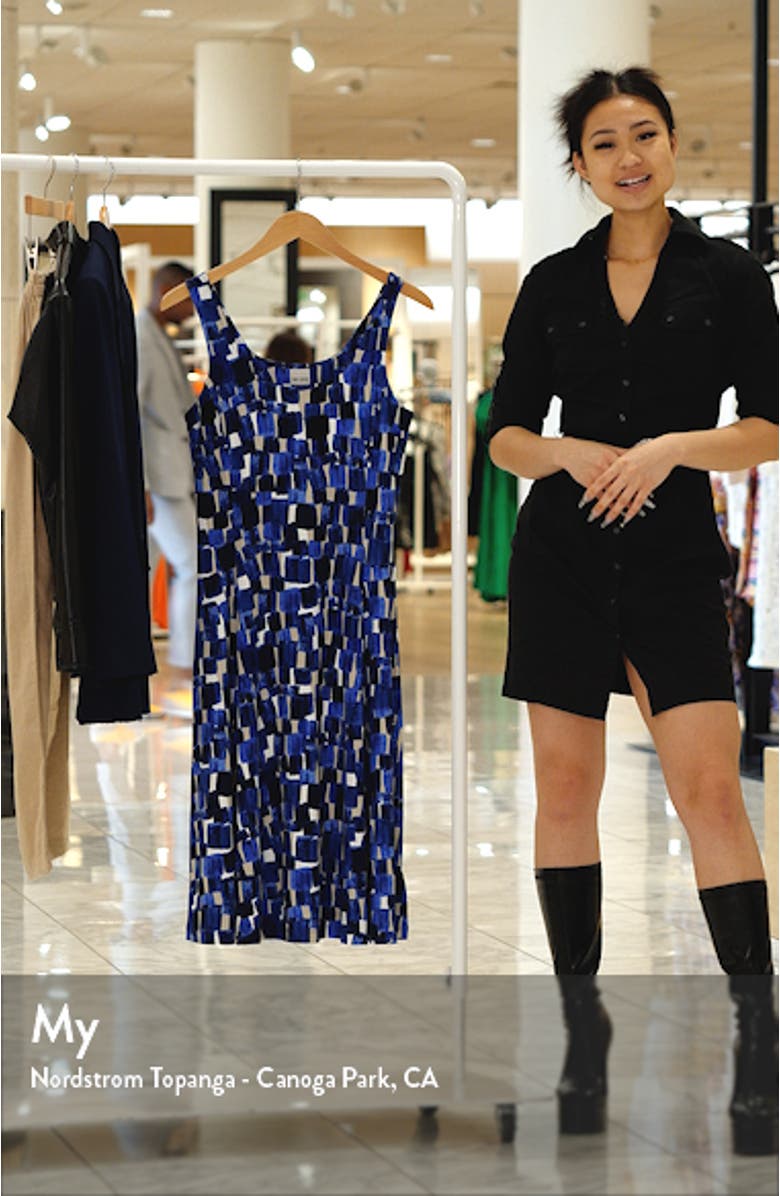 Artist Blocks Sleeveless Dress, sales video thumbnail