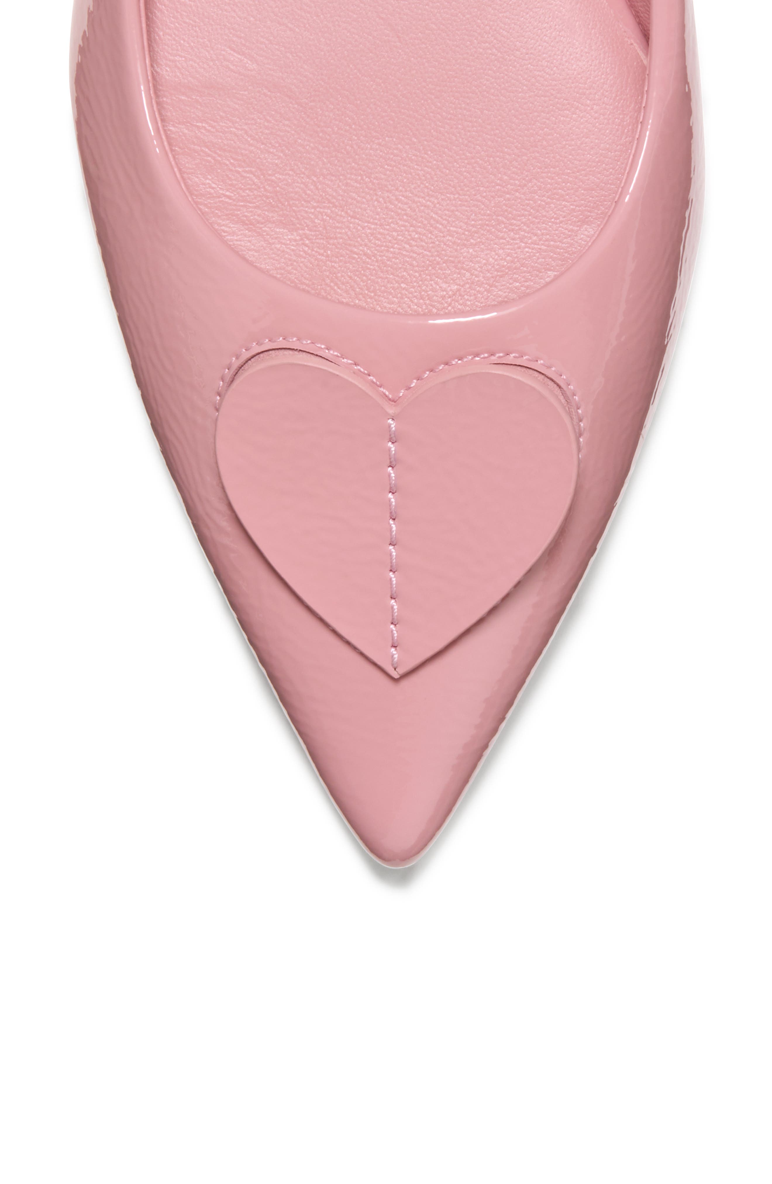 Kate Spade New York lover crinkle patent leather low pump, Alternate, color, Barre Pink